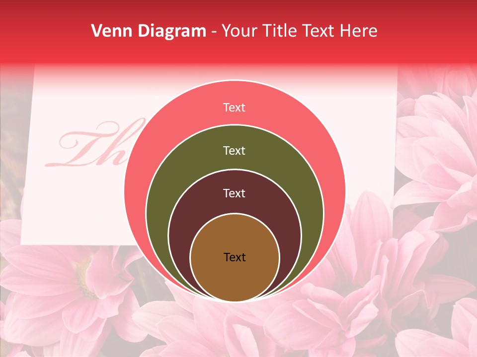 Text Leaf Beautiful PowerPoint Template