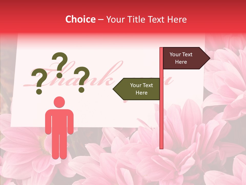 Text Leaf Beautiful PowerPoint Template
