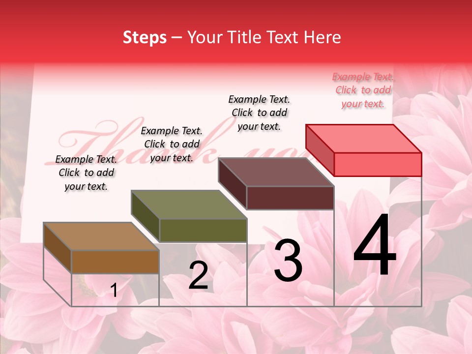 Text Leaf Beautiful PowerPoint Template