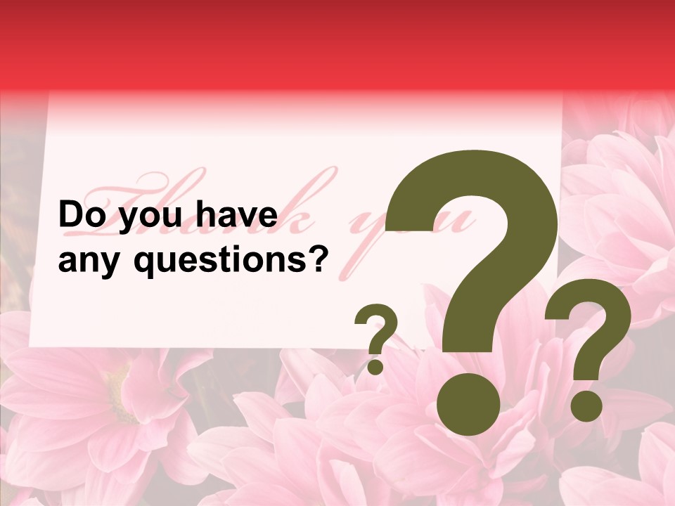 Text Leaf Beautiful PowerPoint Template