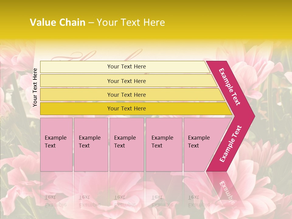 Floral Bloom Message PowerPoint Template