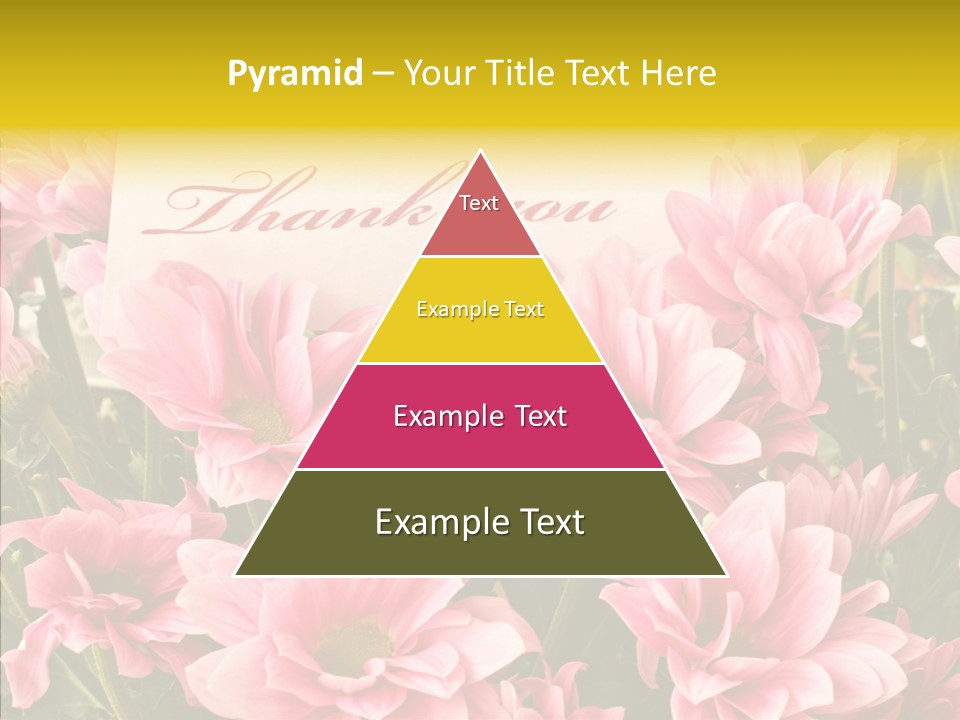Floral Bloom Message PowerPoint Template