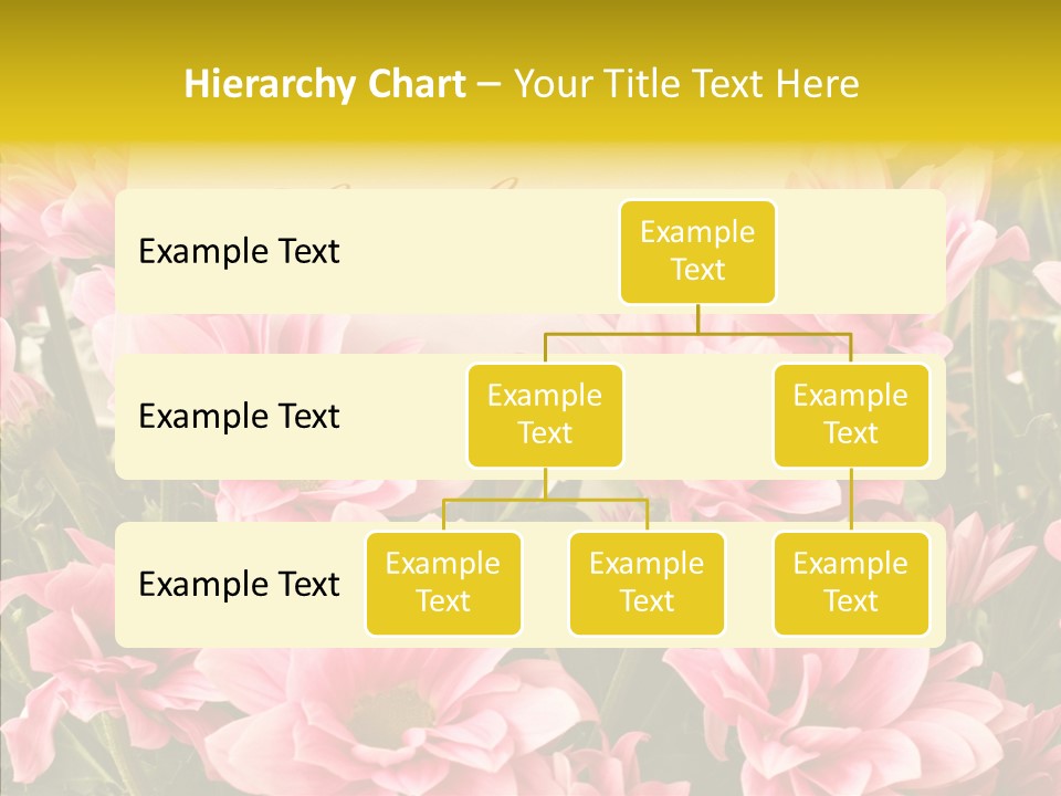 Floral Bloom Message PowerPoint Template
