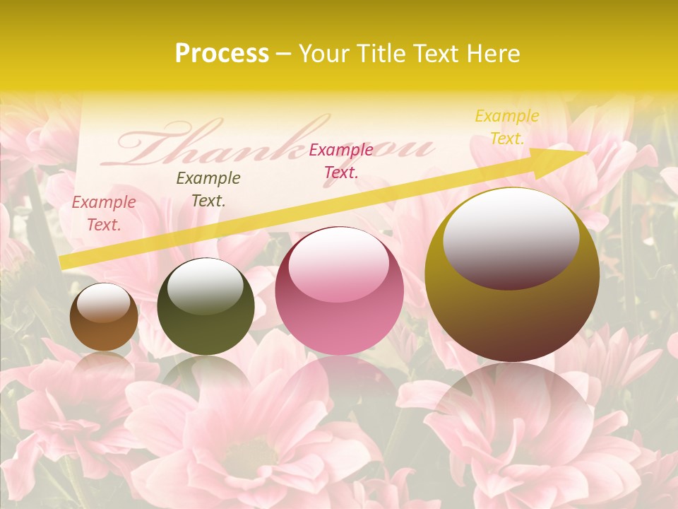 Floral Bloom Message PowerPoint Template