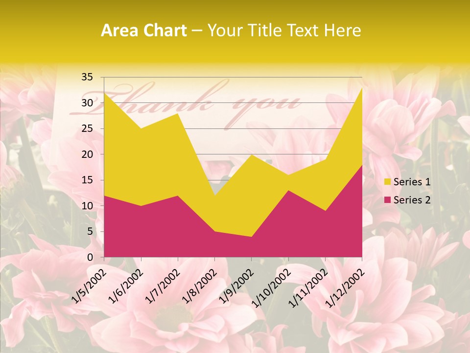 Floral Bloom Message PowerPoint Template