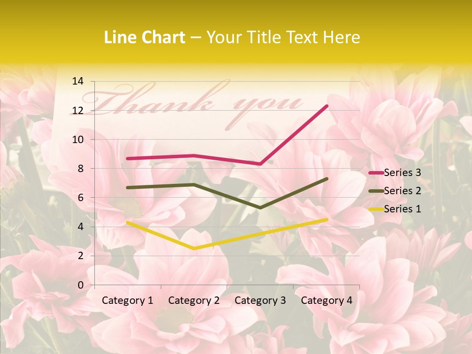 Floral Bloom Message PowerPoint Template