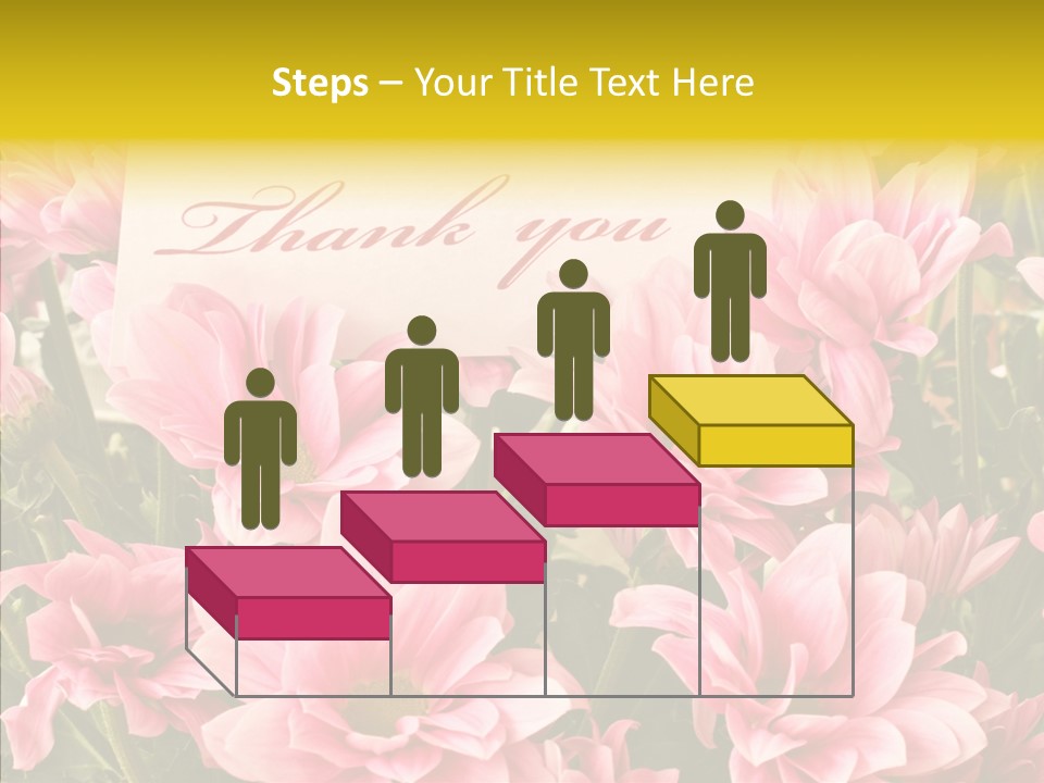 Floral Bloom Message PowerPoint Template