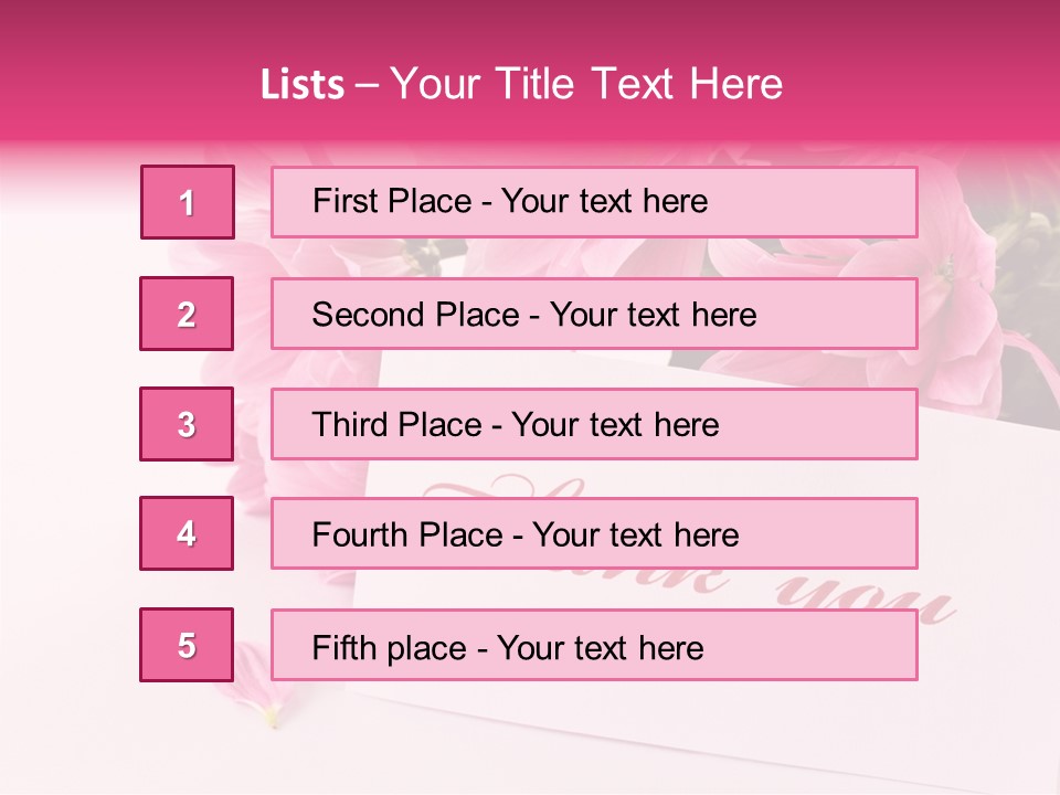 Card You Invitation PowerPoint Template
