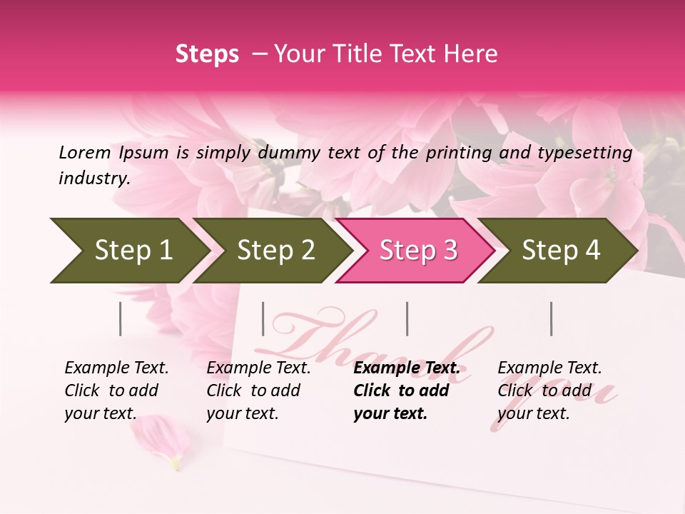 Card You Invitation PowerPoint Template