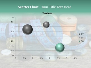 Color Thimble Supplies PowerPoint Template