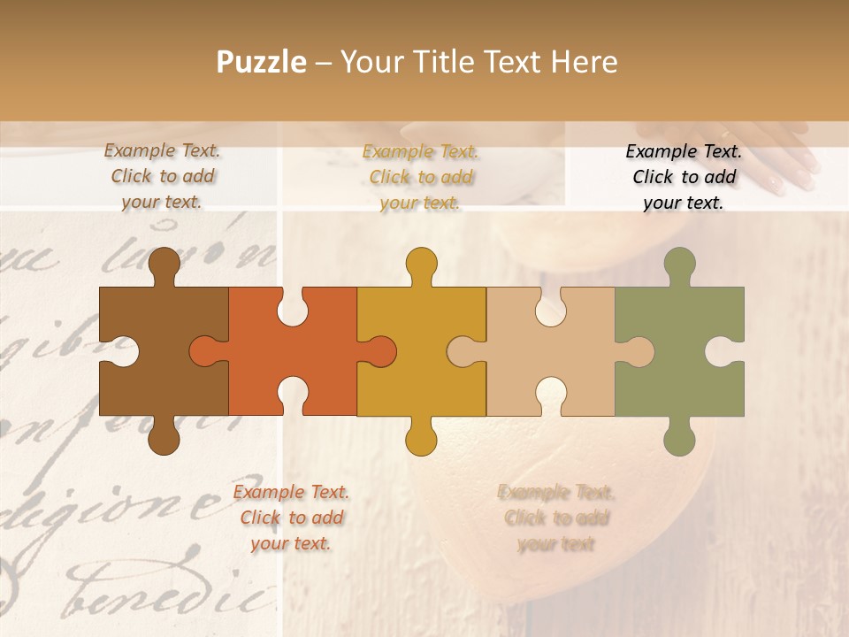 Wedding Rings Jewelry Decoration PowerPoint Template