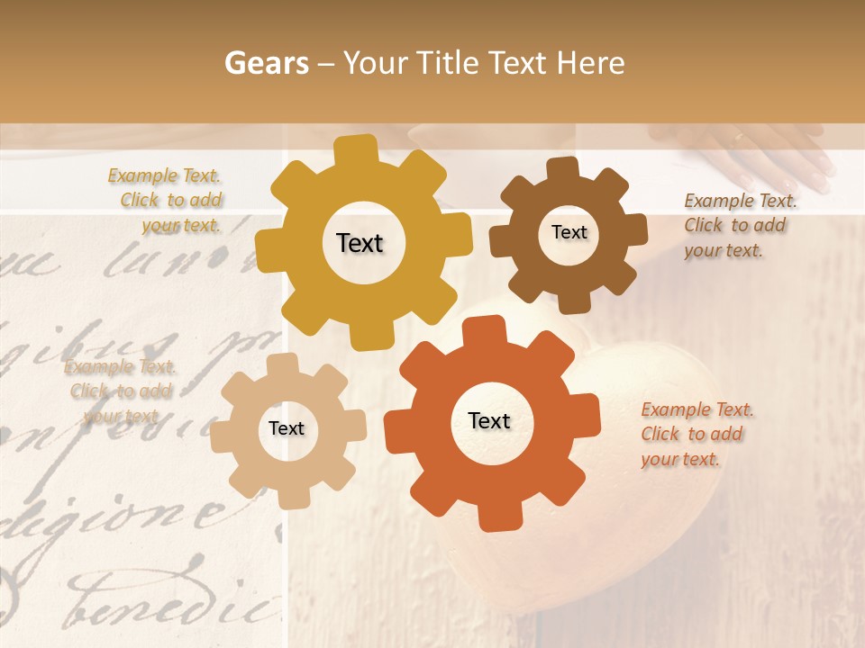 Wedding Rings Jewelry Decoration PowerPoint Template