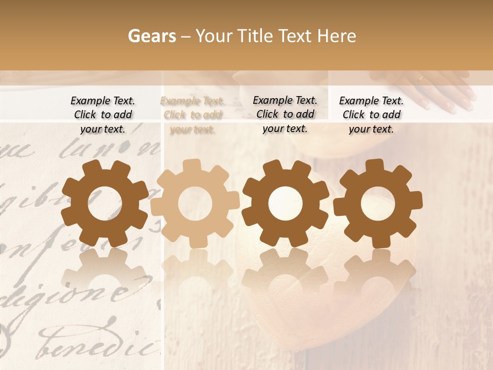 Wedding Rings Jewelry Decoration PowerPoint Template