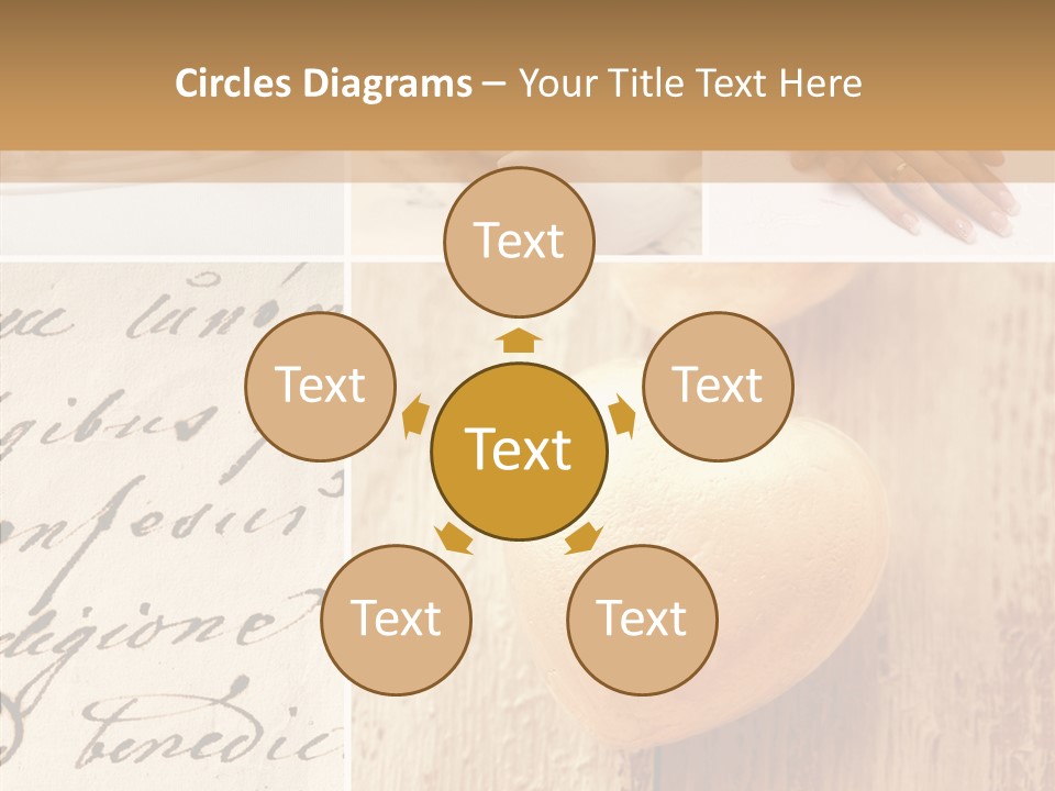 Wedding Rings Jewelry Decoration PowerPoint Template