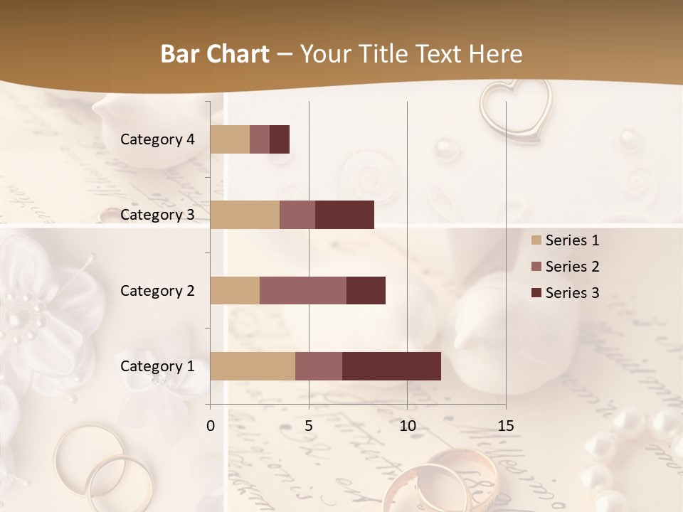 Wedding Background Set Symbol PowerPoint Template