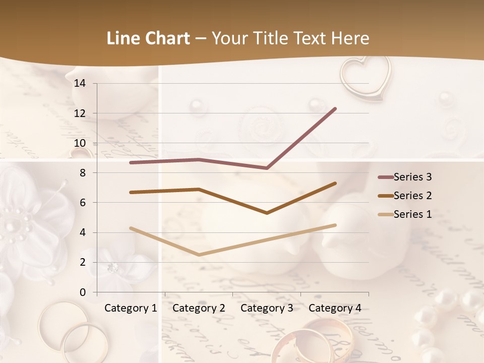 Wedding Background Set Symbol PowerPoint Template