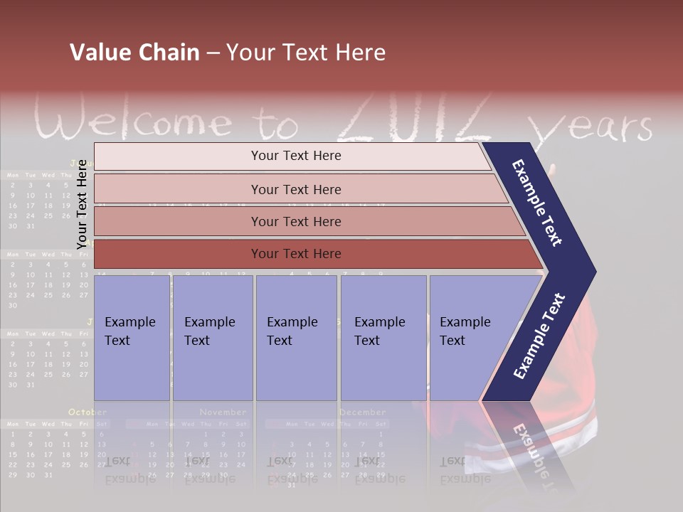 Week Cute Kid PowerPoint Template