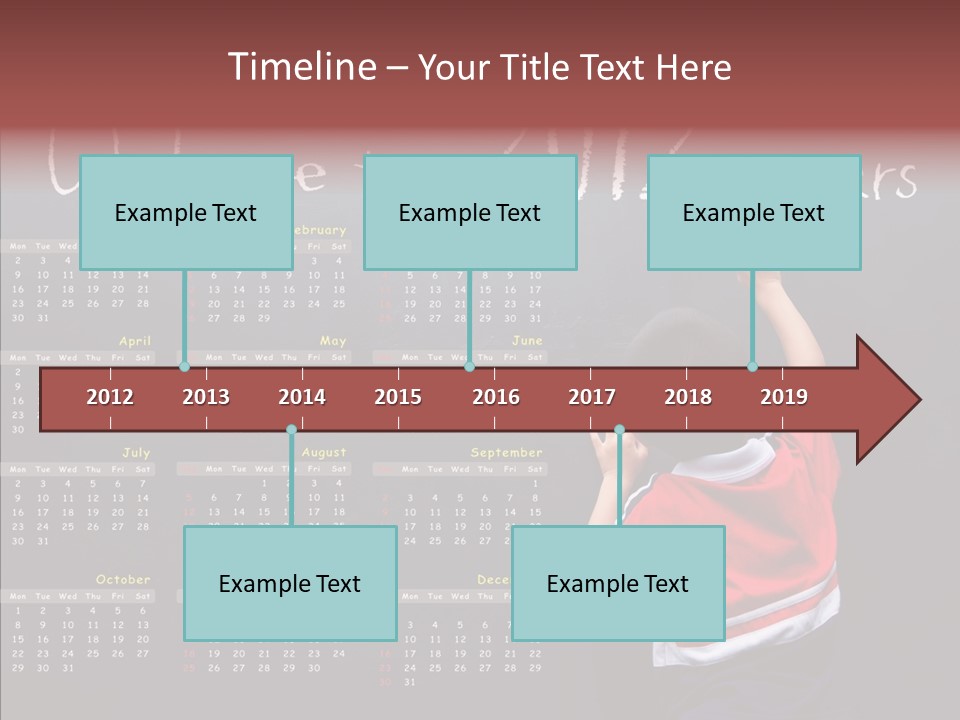 Week Cute Kid PowerPoint Template