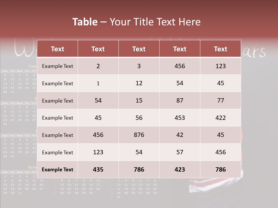 Week Cute Kid PowerPoint Template