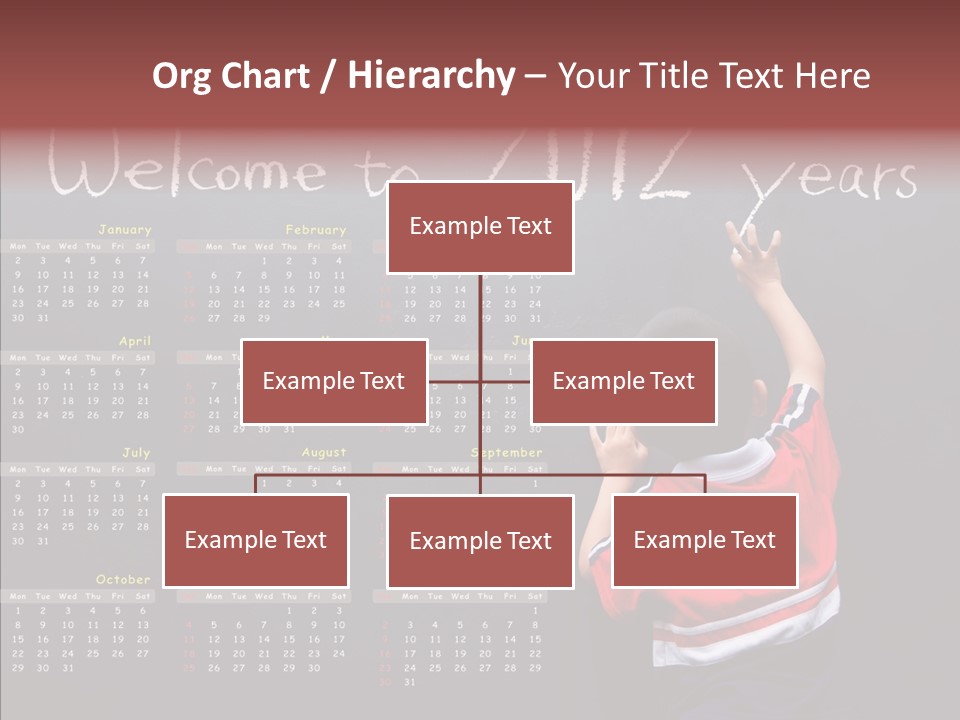 Week Cute Kid PowerPoint Template