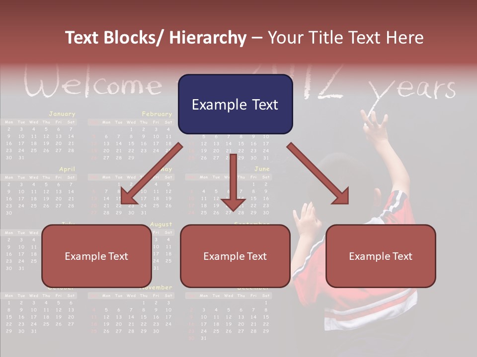 Week Cute Kid PowerPoint Template