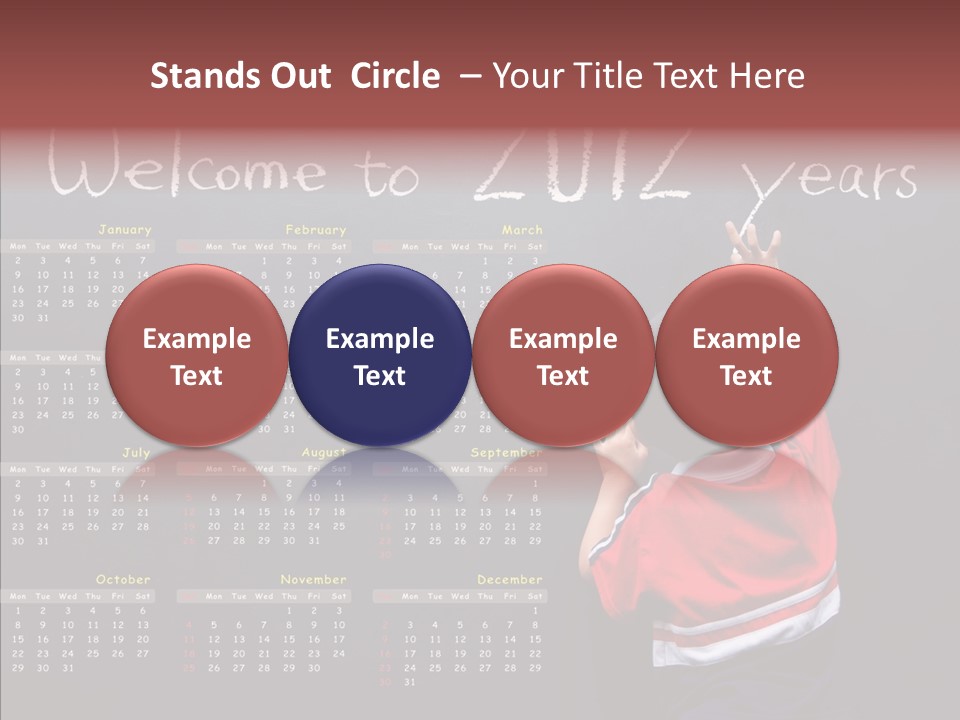 Week Cute Kid PowerPoint Template