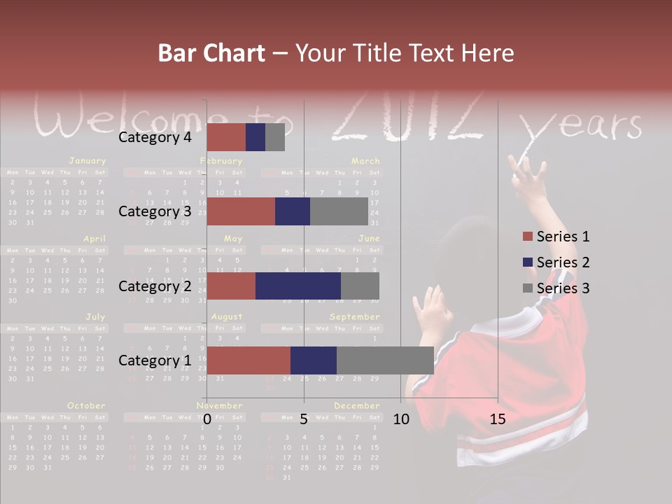 Week Cute Kid PowerPoint Template
