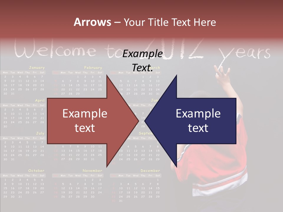 Week Cute Kid PowerPoint Template