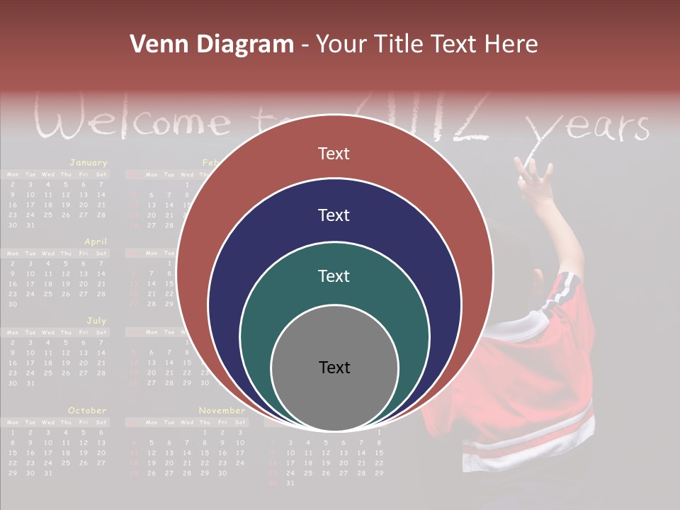 Week Cute Kid PowerPoint Template