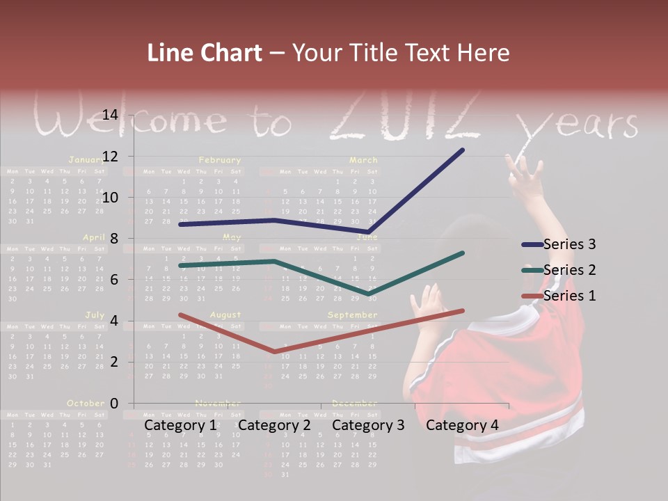 Week Cute Kid PowerPoint Template