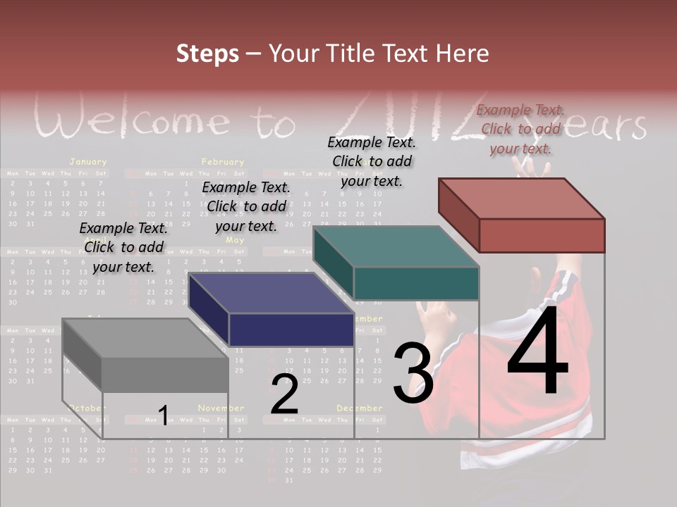 Week Cute Kid PowerPoint Template