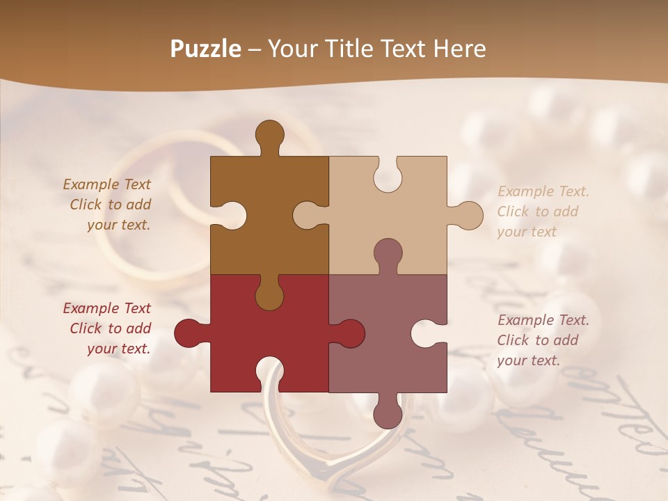 Wedding Wedding Ring Wedding Background PowerPoint Template