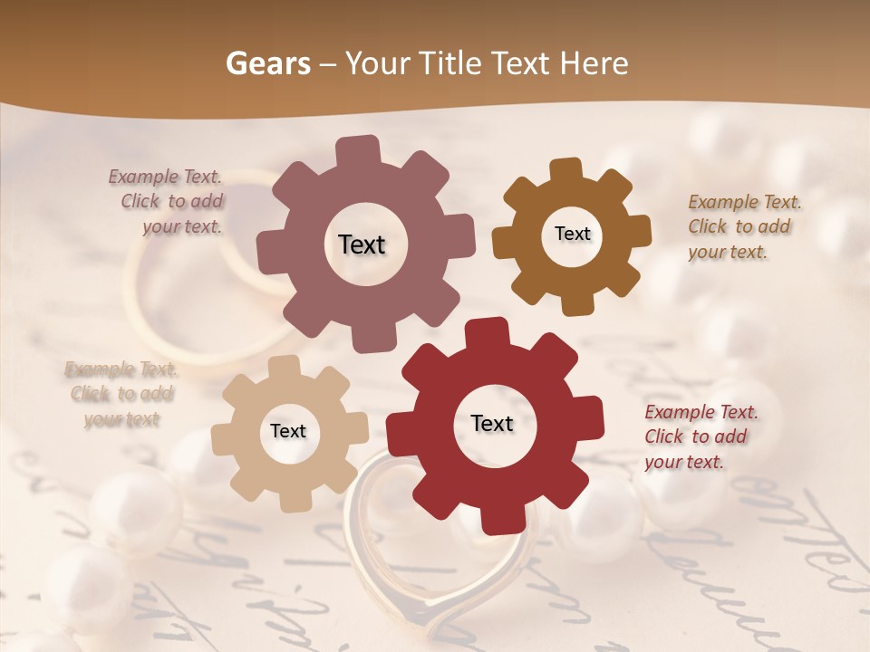 Wedding Wedding Ring Wedding Background PowerPoint Template