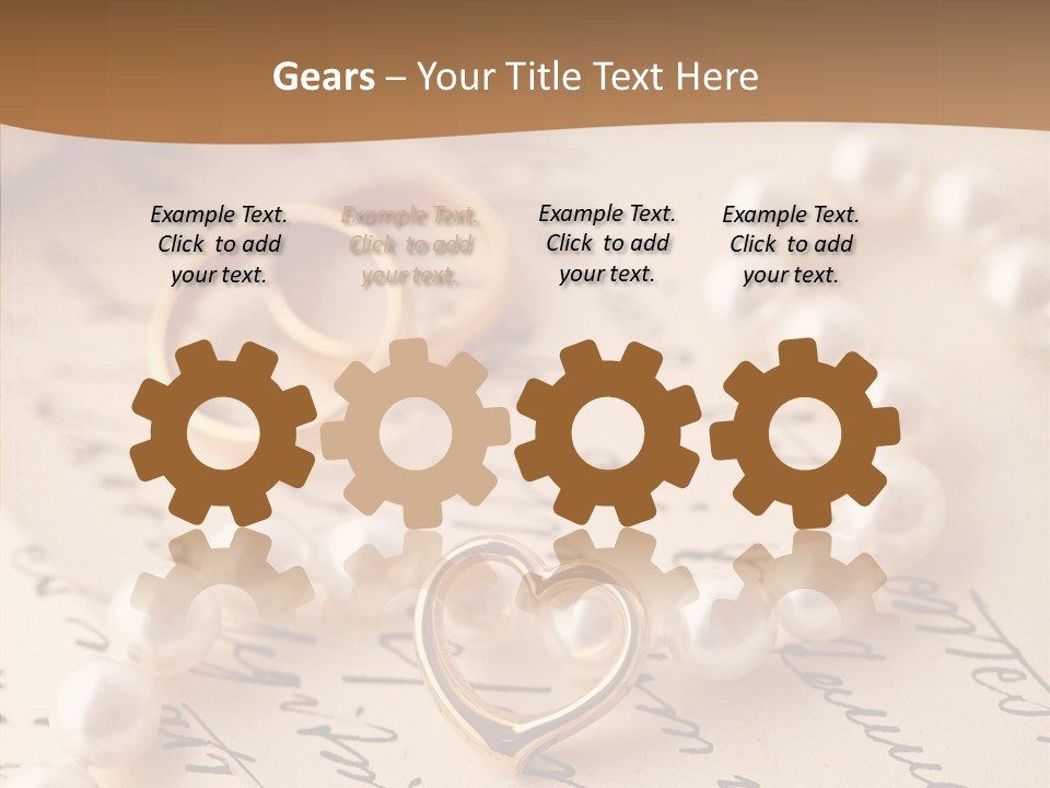 Wedding Wedding Ring Wedding Background PowerPoint Template