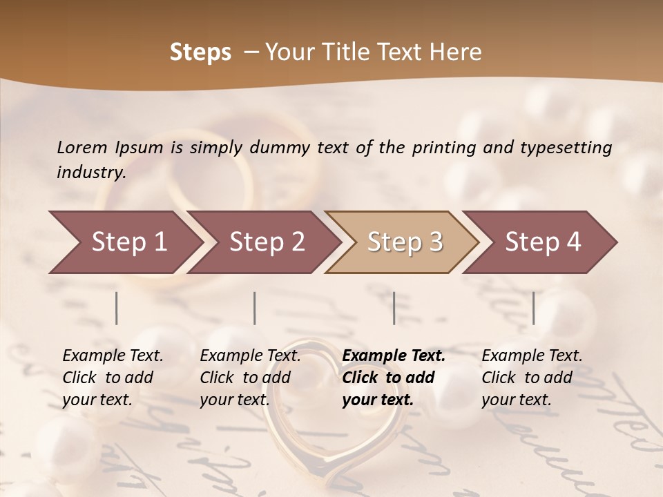 Wedding Wedding Ring Wedding Background PowerPoint Template