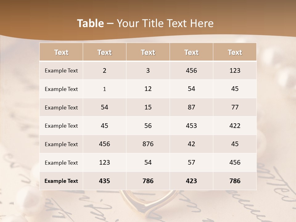 Wedding Wedding Ring Wedding Background PowerPoint Template