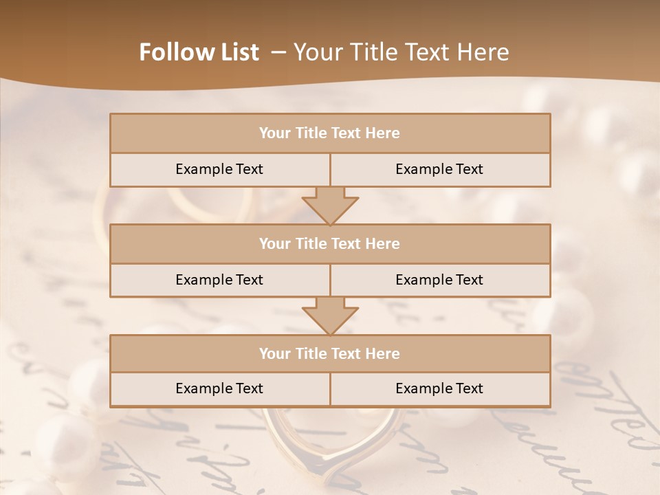 Wedding Wedding Ring Wedding Background PowerPoint Template