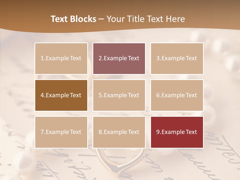 Wedding Wedding Ring Wedding Background PowerPoint Template