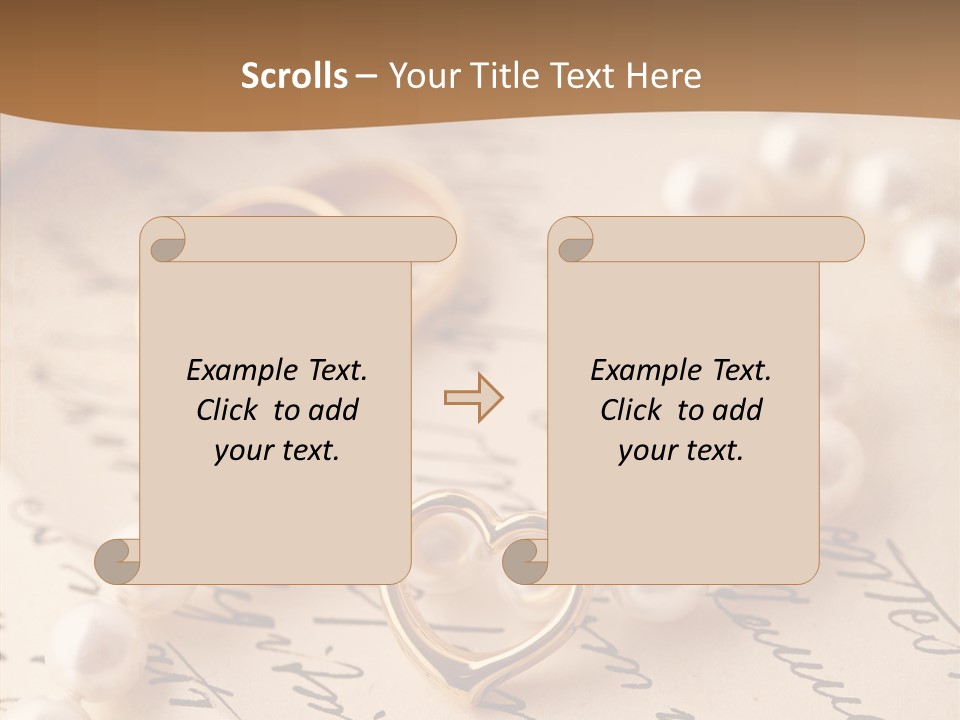 Wedding Wedding Ring Wedding Background PowerPoint Template