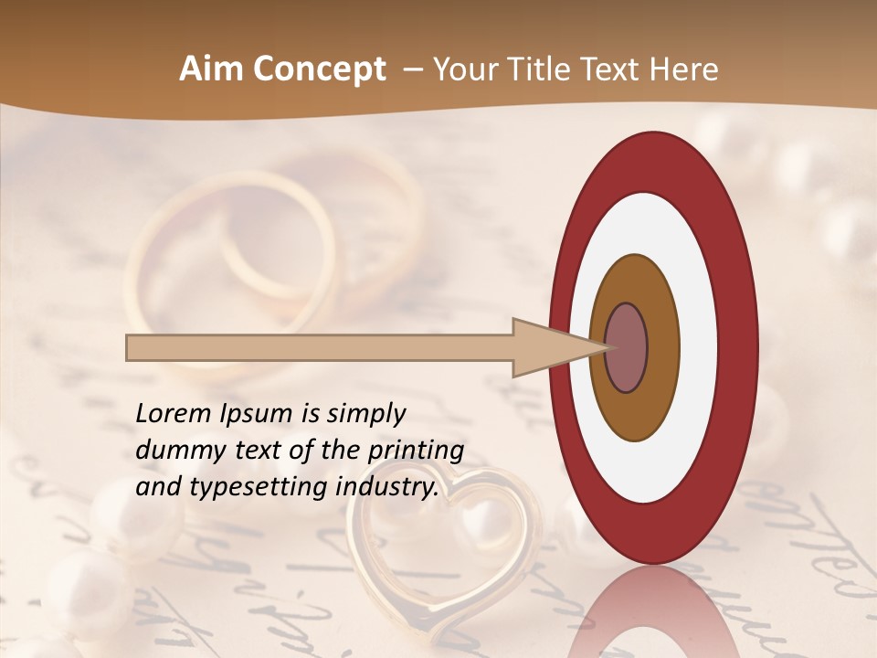 Wedding Wedding Ring Wedding Background PowerPoint Template