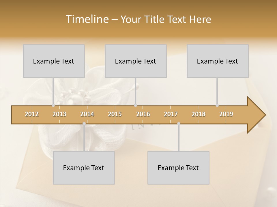 Wedding Invitation Wedding Copy Space PowerPoint Template