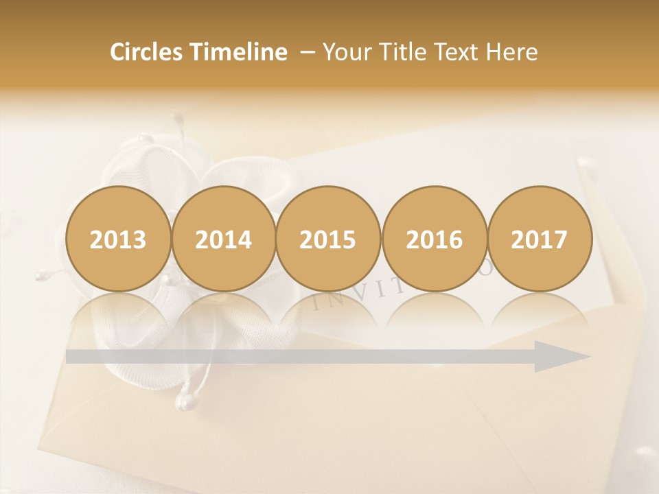 Wedding Invitation Wedding Copy Space PowerPoint Template