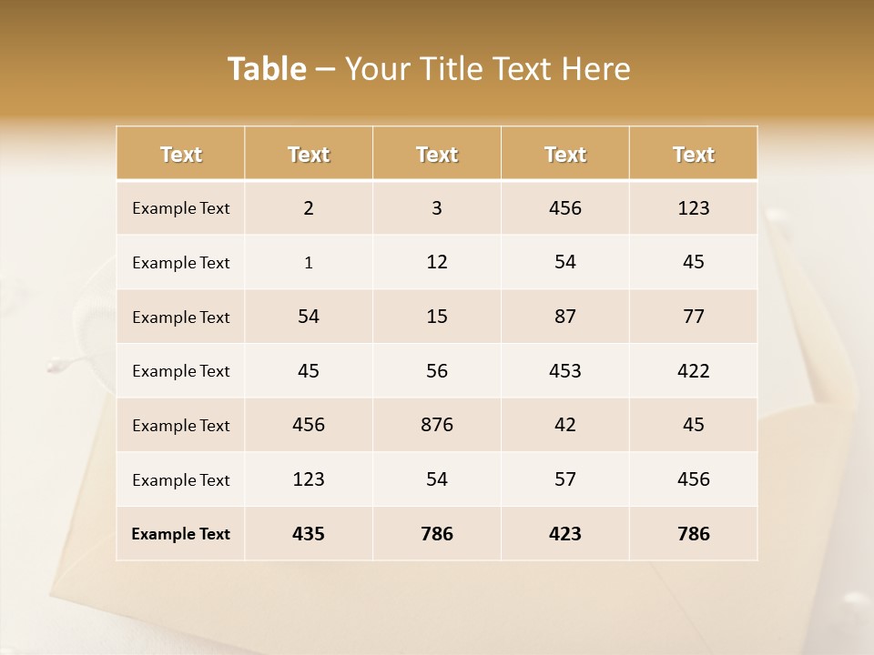 Wedding Invitation Wedding Copy Space PowerPoint Template