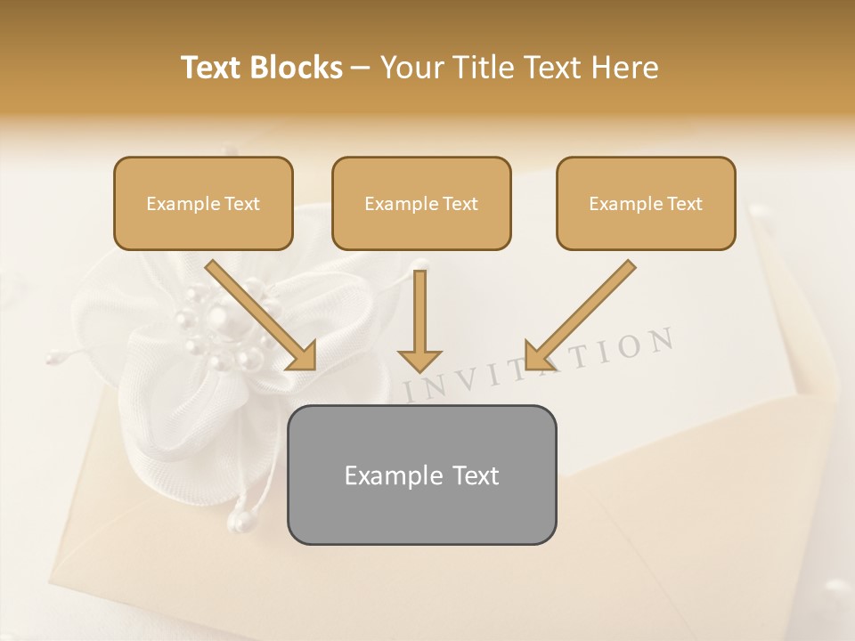 Wedding Invitation Wedding Copy Space PowerPoint Template