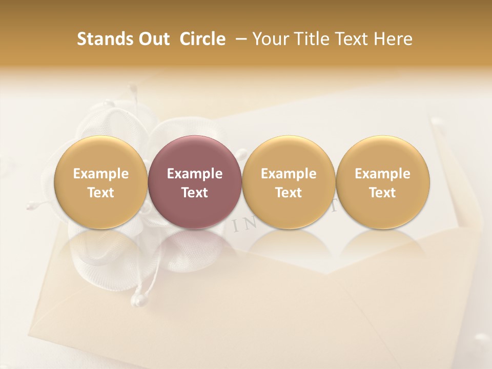 Wedding Invitation Wedding Copy Space PowerPoint Template