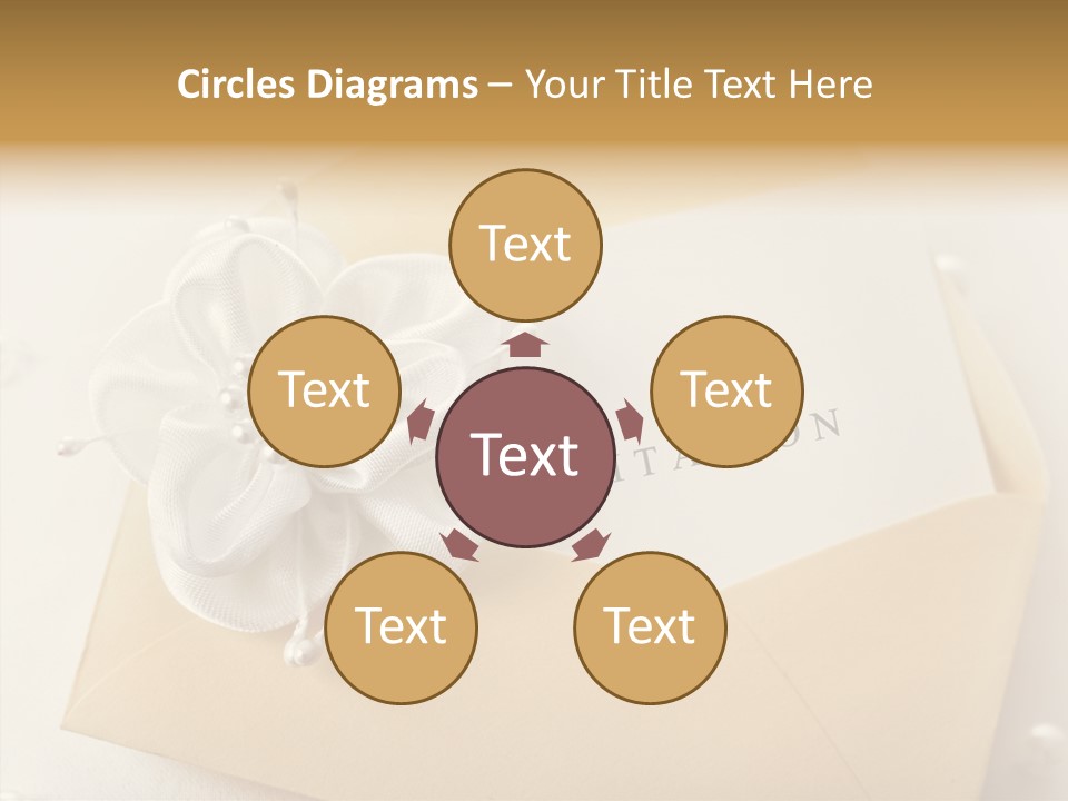 Wedding Invitation Wedding Copy Space PowerPoint Template