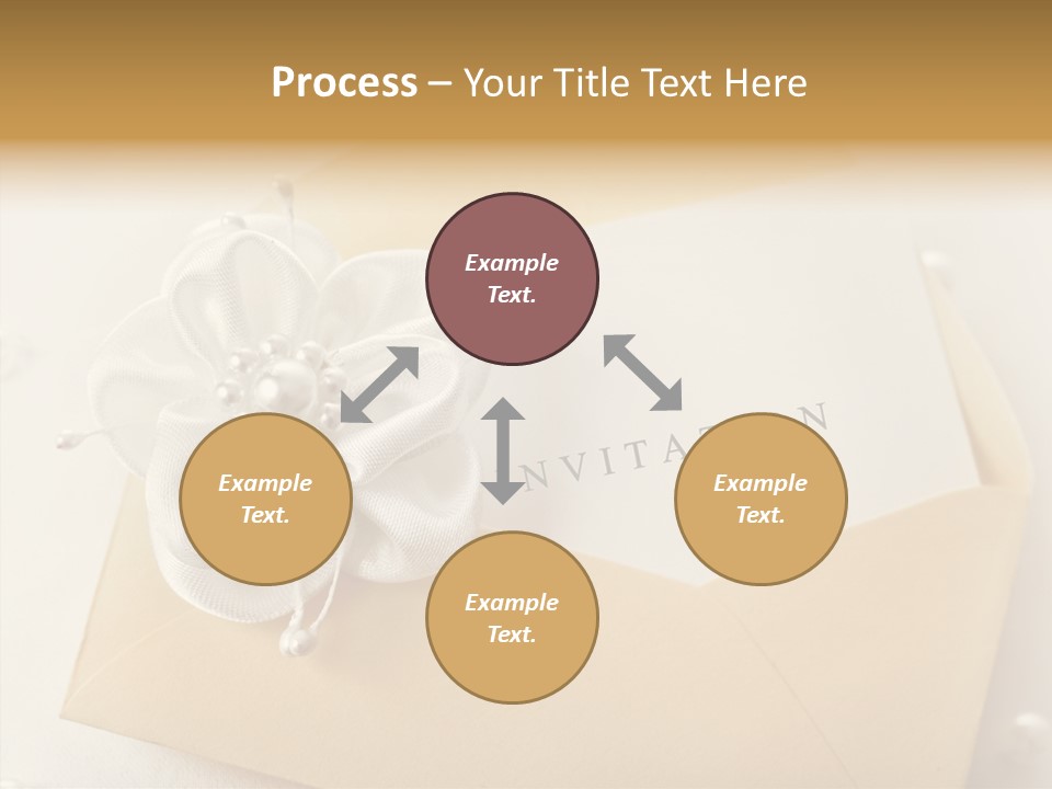 Wedding Invitation Wedding Copy Space PowerPoint Template