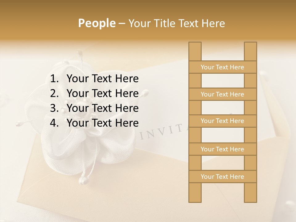 Wedding Invitation Wedding Copy Space PowerPoint Template