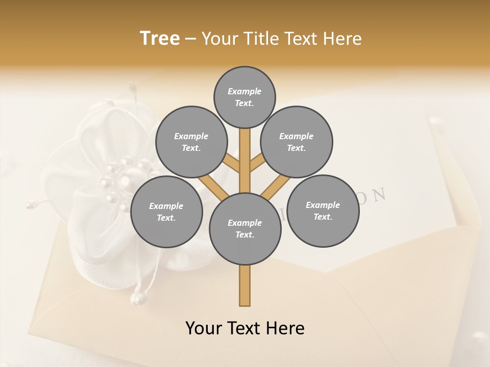 Wedding Invitation Wedding Copy Space PowerPoint Template