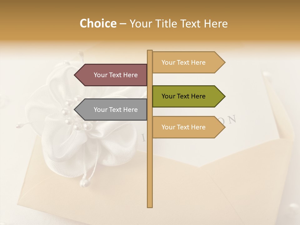 Wedding Invitation Wedding Copy Space PowerPoint Template